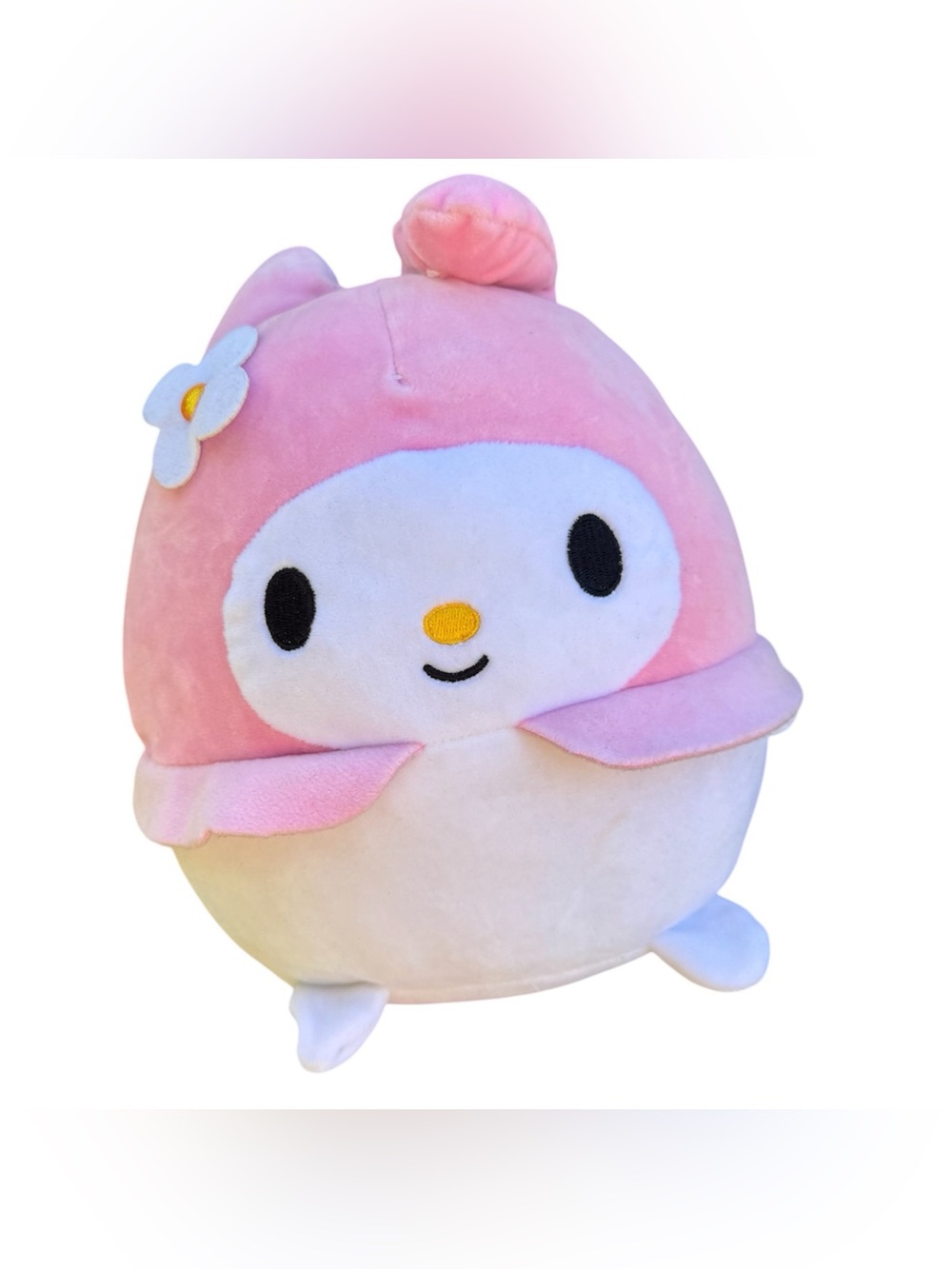 Sanrio Hello Kitty Pink My Melody Squishy Mochi Pillow Stuffed Animal Plush Toy